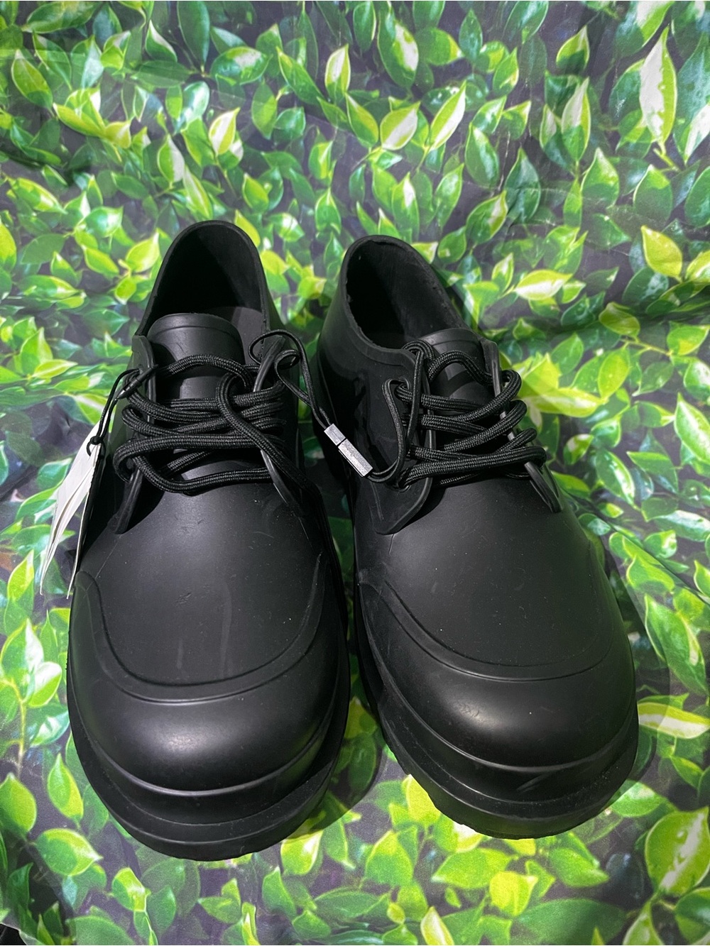 Zara Black Men’s Derby Lace-Up Shoes